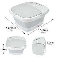 Electric Massage Constant Temperature Spa Surf Foot MASSAG Household Foldable Foot Massager Automatic Heating Foot Bath Bucket
