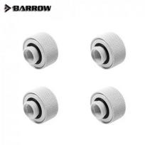 Barrow Rigid Tubing Compression Fitting DIY water-cooling fittings OD 14MM / OD16MM TFYKN2-T14 /TFYKN2-T16 OD14 White 4pcs