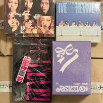 IVE (4 types, 170 sets) Unopened Revive albums for sale in bulk.