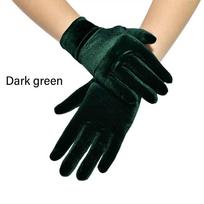 Halloween Autumn Winter Female Warm Gloves Full Finger Velvet Full Finger Gloves Mittens