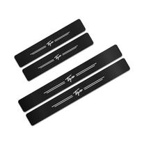 For Opel Astra H J K G Adam OPC Combo Mokka Crossland X Insignia Corsa Vectra Grandland Meriva Car Door Sill Guard Cover Sticker