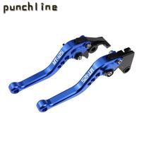 Fit For MT-15 2015-2023 Short Brake Levers For MT-15 MT15 MT 15 2016 Adjustable CNC Accessories Parking handle Clutch Lever Set A-Blue