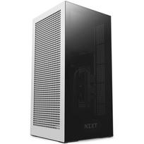 NZXT H1 Version 2 PC Case, Compact, White, Includes Power Supply and AIO Liquid Cooling, CS-H11BW-JP CS8335