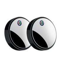 New 2 Pcs Car Suction Cup Mount Auxiliary Rearview Mirror For Alfa Romeo 4C 159 166 Spider Giulia Giulietta 156 Mito 8C GT