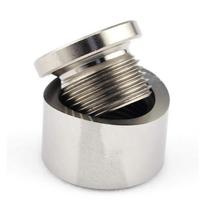 SS304 hexagon bung and Notched base nut for lambda sensor, SS304 welded nut boss adapter for oxygen sensor install, M18*1.5