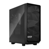 Fractal Design Meshify 2 Compact Black TG Mid-Tower PC Case with Mesh Design and Tempered Glass (Clear) - FD-C-MES2C-03 CS7762