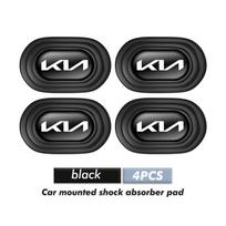 Car Door Anti-collision Silicone Pad Shock-proof Soundproof Buffer Stickers For KIA Stinger Optima Cerato Soul Venga Forte