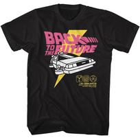 Back To The Future Bright Graphic American Classics  Short Sleeve Children's T-shirt 150
