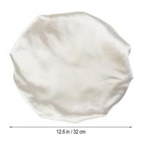 Double Layer Yellow Sleeping Cap Silk Sleep Bonnet Drawstring Hair Protection Night Hat for Woman Sleeping Makeup Wash