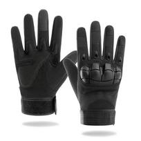Wear-Resistant Motorcycle Gloves Anti-Slip Vintage Racing Finger Mittens Fingerless Goatskin Leather Men'S Fingerless Gloves
