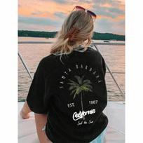 Wounisex T-Shirt Galafonia Coconut Palm Printed Tee Shirt Summer Comfortable Loose Tops Street Fashion Female Clothes S įvairiaspalvis