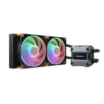 COUGAR POSEIDON ULTRA ARGB 240mm All-in-One Liquid Cooler (Black Color Model) [CGR-PSDUTRGB-B-240] - Improved Cooling Performance and Quieter