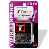 100-Piece A1 Alloy Carp Fishing Hooks, Small Box Model 7, 100 pieces