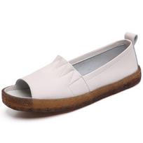 Open-Toe Korean Style Women's Slides for Pregnant Women and Mothers - Large Size Summer Sandals Size 39