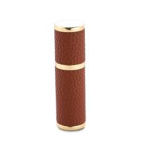 Portable 5ml Spray Atomizer Leather Sub-bottling Spray Bottle Refillable Fine Mist Empty Cosmetic Containers Fragrance ruda