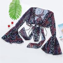 Women's swimsuit sexy blouse strappy bikini sexy thong brazil beachwear Bathing Suits S leopardas