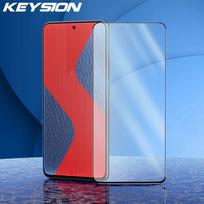 KEYSION Grūdinto stiklo pilnas ekrano dangtelis, skirtas „Xiaomi POCO F6 F6 Pro HD“ ekranui, apsauginė stiklo plėvelė, skirta „POCO F6 Pro“. for POCO F6 juoda
