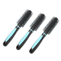 3pcs Round Hair Brush Scalp Massage Reduce Hair Pulling Curling Roll Hairbrush Roller Comb for