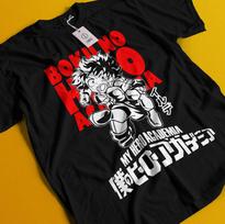 Deku marškinėliai My Hero Academia Bakugo Katsuki marškinėliai Anime Midoriya Dabi Shoto marškinėliai 2XL