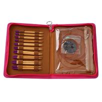 Circular Knitting Needle Set Bamboo Needle Interchangeable Crochet Hook Crochet Needle Knitting Art Tool for Crocheting 1