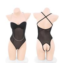 New models, cotton padded backless open crotch onesie, sex underwear, uniform temptation, pure desire One size fits all