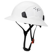 CE Full Brim Hard Hat Construction Engineer Safety Helmet 6 Point Suspension Industrial Breathable Work Cap ANSI Head Protection