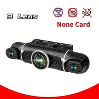 3/4 Channel GPS Car Dashcam, 24-hour Parking Monitoring, 3/4 Lens HD Recorder, WiFi Video Recorder, Rearview Camera 3 Lens