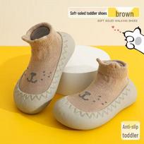 Kūdikio minkštapadžiai neslystantys pirmieji žingsniai batai: Pavasario/Rudens stilius 1-3 metų vaikams 14.5cm, foot length 14cm, ages 24-30 months rožinė