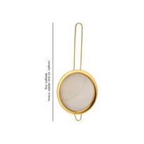 New Stainless Steel Oil Strainer Fine Mesh Golden Flour Colanders Coffee Mesh Filter Kitchen Bakware