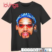 Dennis Rodman Face Chicago Team Vintage 90s Shirt Unisex T-Shirt XXXL