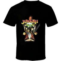 TIYDUQPE Jumanji Robin Williams Retro Adventure Movie T Shirt Black S