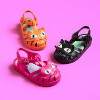 Mini Melissa Fragrant Jelly Sandals Possession Cat Mskcg2tspc11 Pink/120(5)