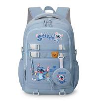 Stitch Backpack - Student Style for Boys & Girls Back-to-School Book Bag & Everyday Teen Backpack A