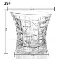 UPORS Crystal Whisky Glass 350ML Unique Elegant Scotch Glasses Liquor Tumbler Whiskey Glass for Home Party Wedding Glasses Gift ship in 24 hours