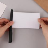 1Pc Hidden Writable Pull Paper Pen Easy To Use A Information Writing Tool Notes