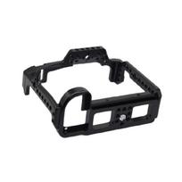 Camera Cage For S1H S1R SLR Cameras With 1/4 And 3/8 Threaded Holes Plus Cold Shoe Slots For Accessory Flexibility 1