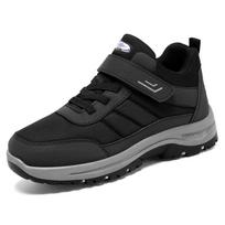 Men's Velcro Walking Shoes for Autumn/Winter - Comfortable Casual Sports Shoes for Middle-aged and Elderly 41