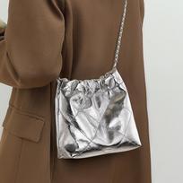 Bag messenger lady new summer women's bag stray bag leather large capacity commuter chain bag
