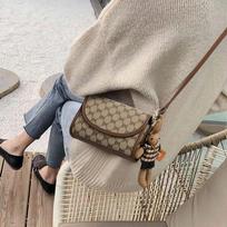 Bag women's new messenger bag high-end sense foreign women's bag trendy versatile light luxury small bag shoulder bag bags