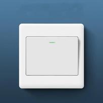 1/2/3/4 Gang Wall Light Switch Panel On / Off Push Buttons Wall Switches Durable Home Accessories Electrical Equipment Parts