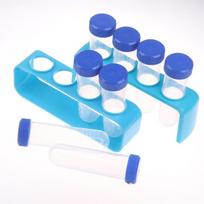 New 4Pcs Clear 50ml Centrifuge Tubes With Test Tubes Stands Science Kit For School Science Experiment Educational Suppiles 250ml