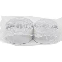 1pair 1m/39.37inch Window screen Velcro, door curtain fixing adhesive buckle tape, self-adhesive double-sided tape (WHITE,25mm)
