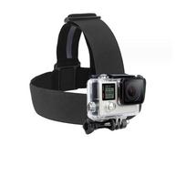 Camera Head Band Head Strap Mount Anti-slip Elastic Camera Accessories for GoPro Hero 12 11 10 9/SJCAM/AKASO/Insta 360/DJI Osmo