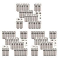 ABUL-72Pcs 3/4 X 1 Inch Sign Holders Standoff Screws Wall Standoff Holders Screws Mount Hardware Advertising Glass Acrylic