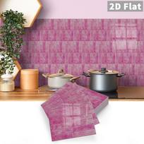 Self-adhesive tile decals, peel-and-stick tile stickers, splash-proof wall decor for kitchens and bathrooms, bedroom decor (as the picture,20pcs)