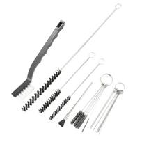 17/23Pcs Airbrush Spray Nozzle Cleaning Brush Set Airbrush Repair Storage Case Paint Nozzle Cleaning Kit Tube Cleaning Brushes