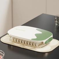 Multi-layer Frozen Dumpling Storage Box Quick Freezing Plastic Wonton Storage Box Large Capacity with Lid Food Storage Container