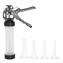 Sausage Stuffer Filling Machine Stainless Steel Sausage Making Machine Household Space Saving Removable Safe for Home Kitchen