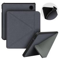 7 inch E-Reader Case Auto Wake/Sleep Shockproof Smart Cover Leather Clear Back Protective Shell for KOBO Libra Color/2