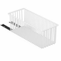Carbon Steel Sliding Drawer Rack Large Capacity Pull Out Slide-Out Drawer Storage Box with Tracks Adjustable